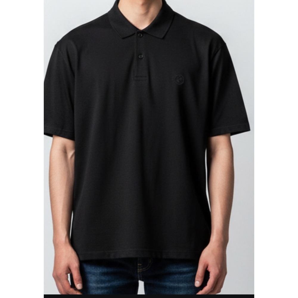 BMW Mens XL Black Short‎ Sleeve Performance Polo Shirt Goods With Freude Logo